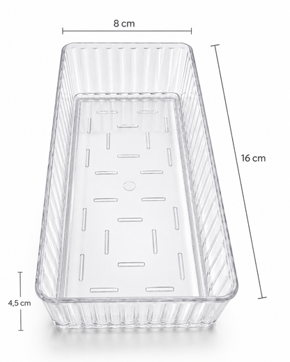 BOXERA – Transparentes Ordnungssystem im 4er-Set