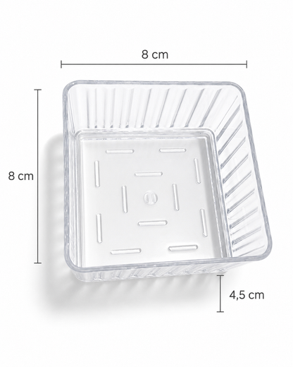 BOXERA – Transparentes Ordnungssystem im 4er-Set