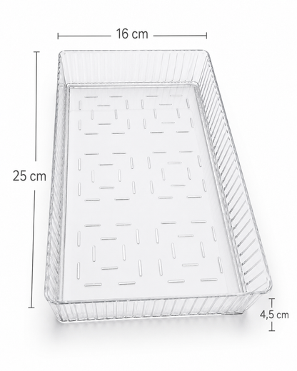 BOXERA – Transparentes Ordnungssystem im 4er-Set
